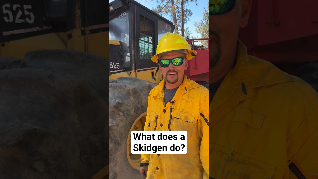 Skidgen Operator Fireline Interview - Learn About How They Support Wildland Firefighters