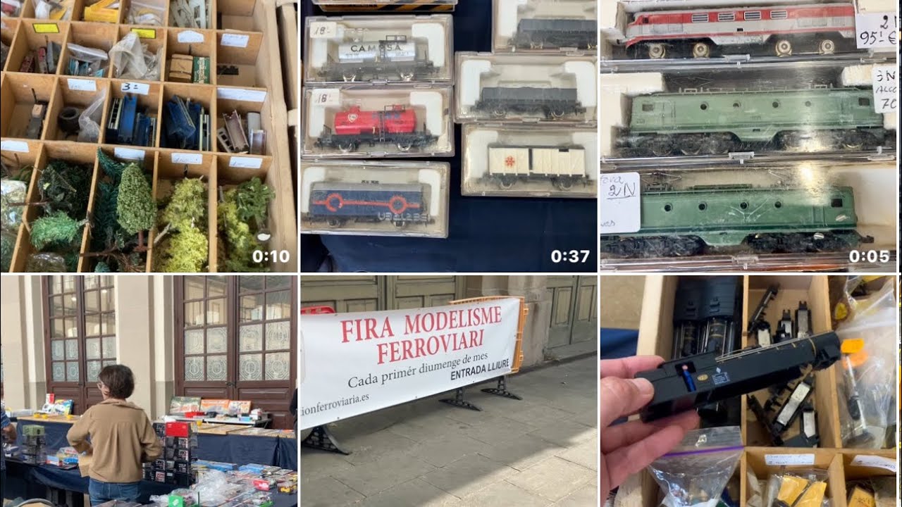 IBERTREN en Mercadillo Juguete Barcelona vídeo 2