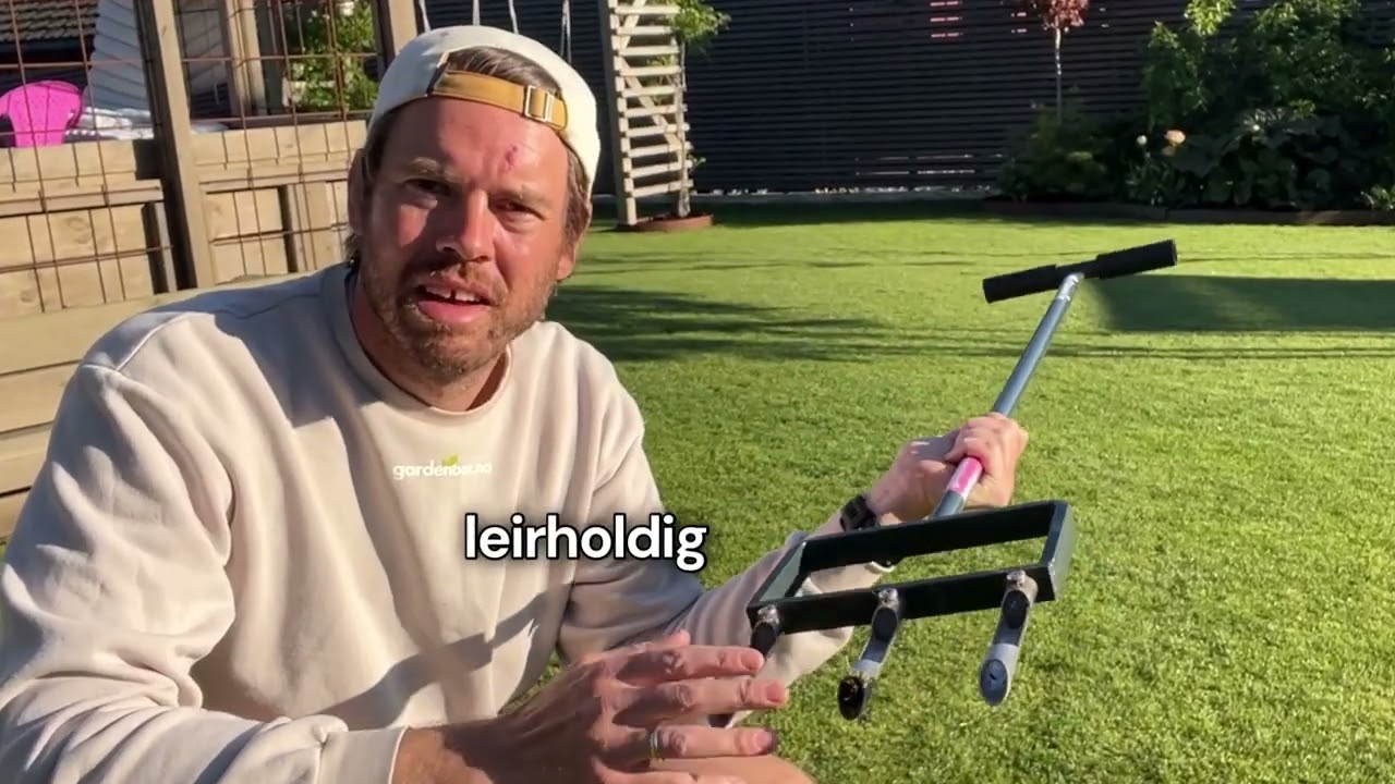 Hvordan lufte plenen best mulig?