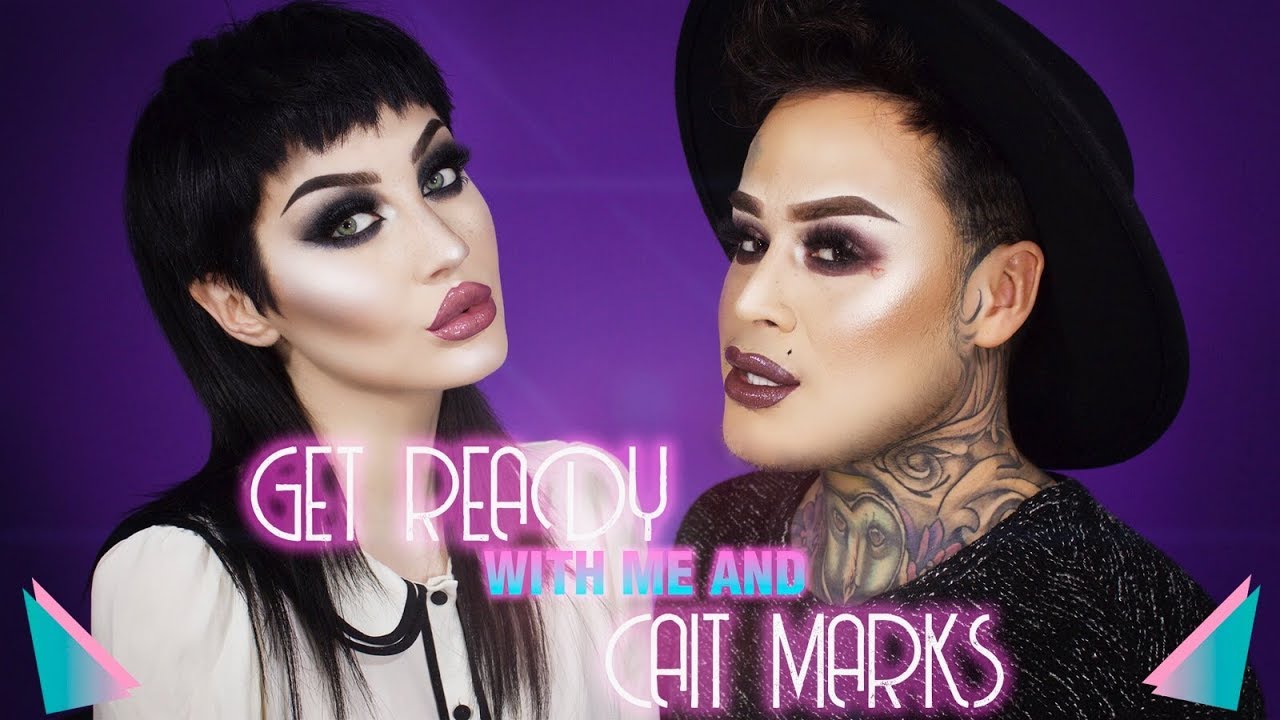 Get ready with me and Cait Marks