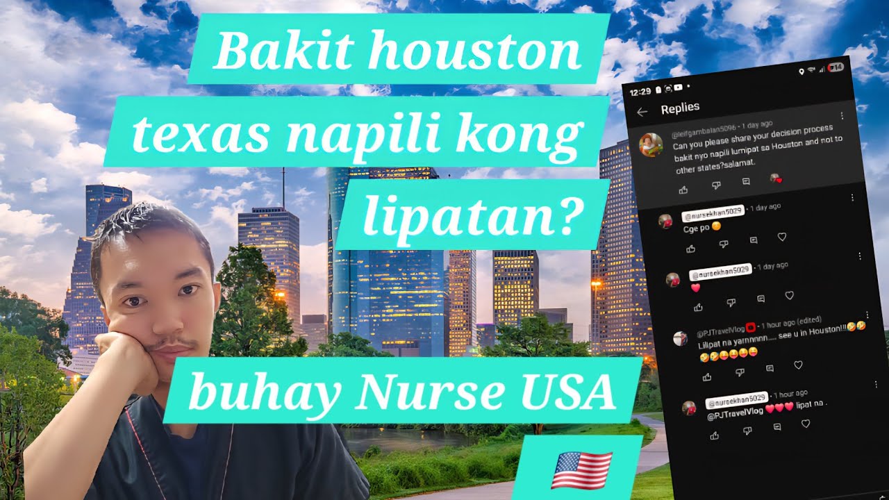 BAKIT KO NAPILI ANG HOUSTON TEXAS| PINOY NURSE SA ANERIKA | USRN LIFE IN USA | IMMIGRANT NURSE