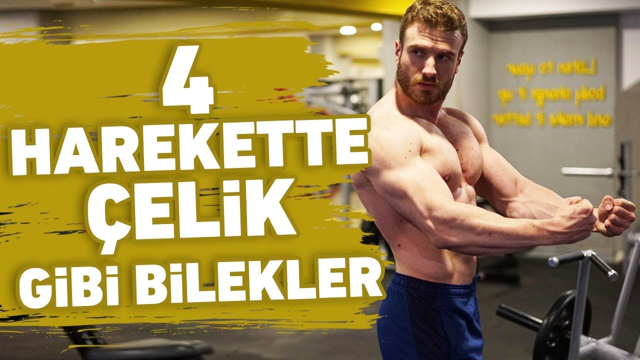 ÇELİK GİBİ BİLEKLER İÇİN 4 ETKİLİ EGZERSİZ | EVDE BİLEK KASI GELİŞTİRME