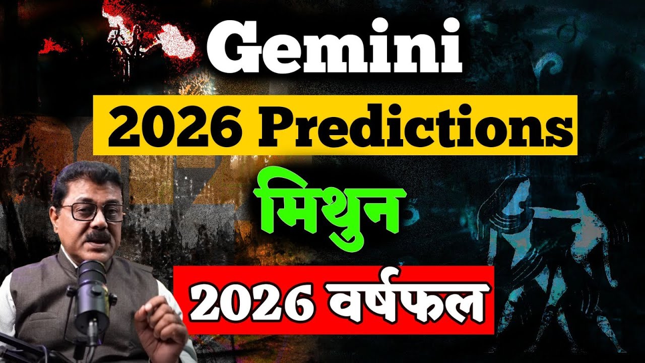 2026 Astrology For Gemini : A Good Year For Permanent Life Changes,Good & Bad Periods, Remedies