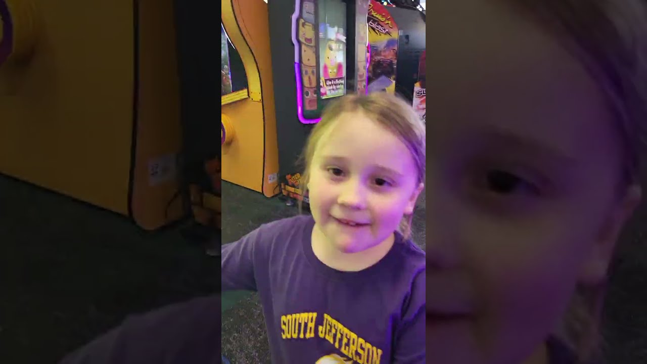Ridiculous luck at gambling at Chuckecheese lol. I basically hacked the machine.  I don't know how. 
