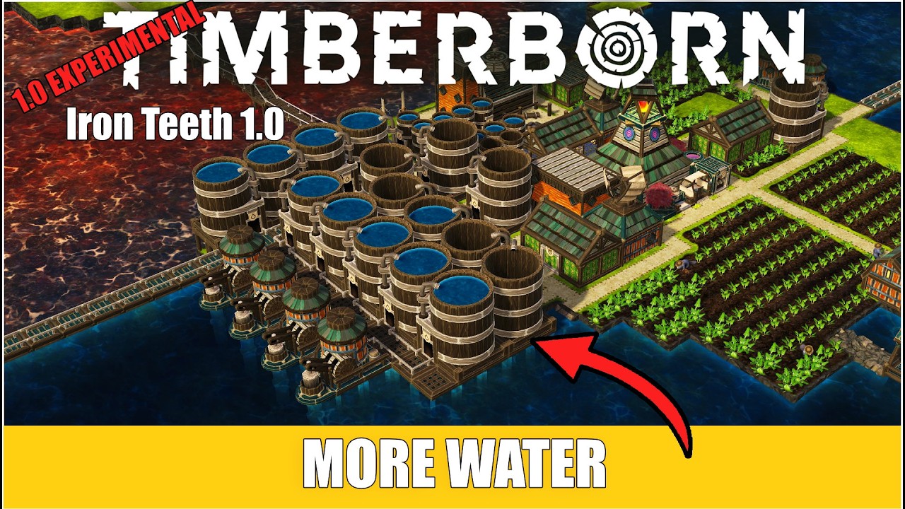 Timberborn 1.0 Experimental – Badtide Is Good & Expanding Water Storage! | EP5
