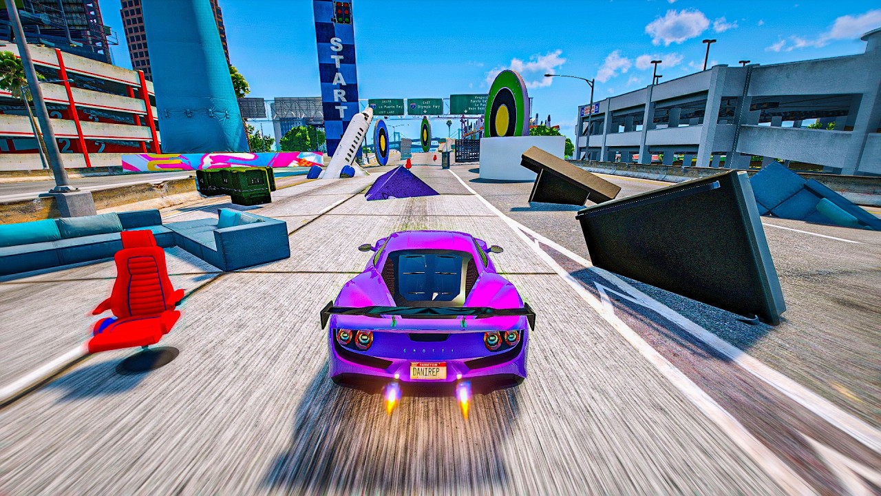CARRERA DE VELOCIDAD INFINITA!! NO PUEDO PARAR!! - GTA 5 ONLINE