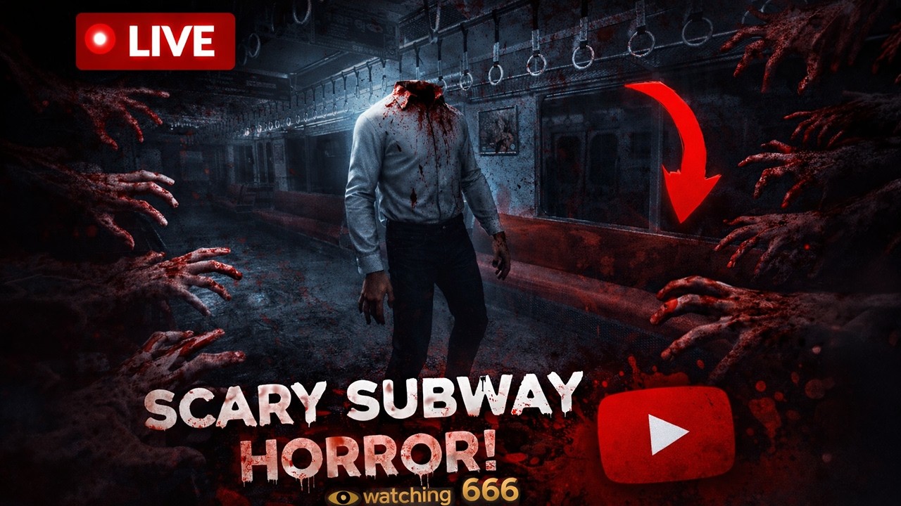 PLATFORM 8 😱 Haunted Train Station | LIVE Horror Gameplay #shortsfeed #horrorgaming #shortslive