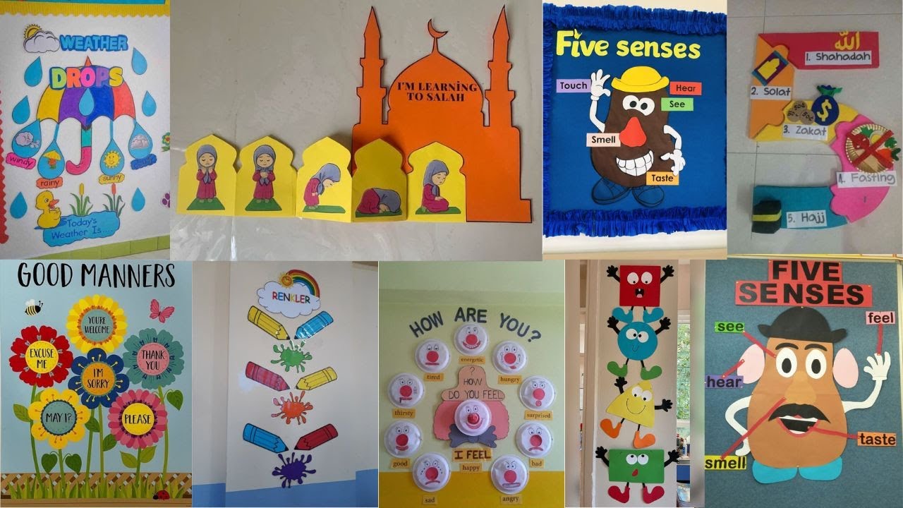 Easy and Simple Chart Ideas for Decorating Classroom and School Walls