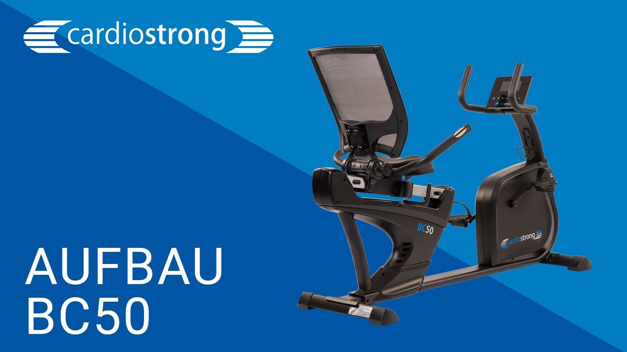 Aufbauvideo cardiostrong BC50 Liegeergometer | Montageanleitung