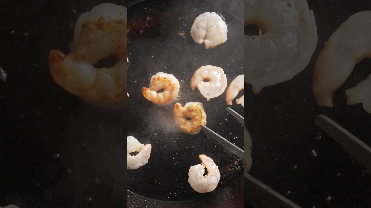 Shrimp Tostada with Avocado Crema