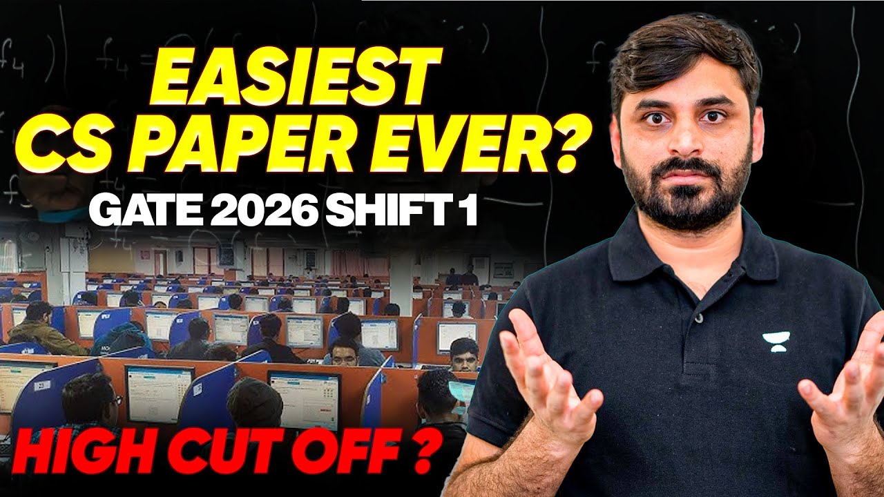How Was GATE 2026 CSIT Shift-1 Paper?