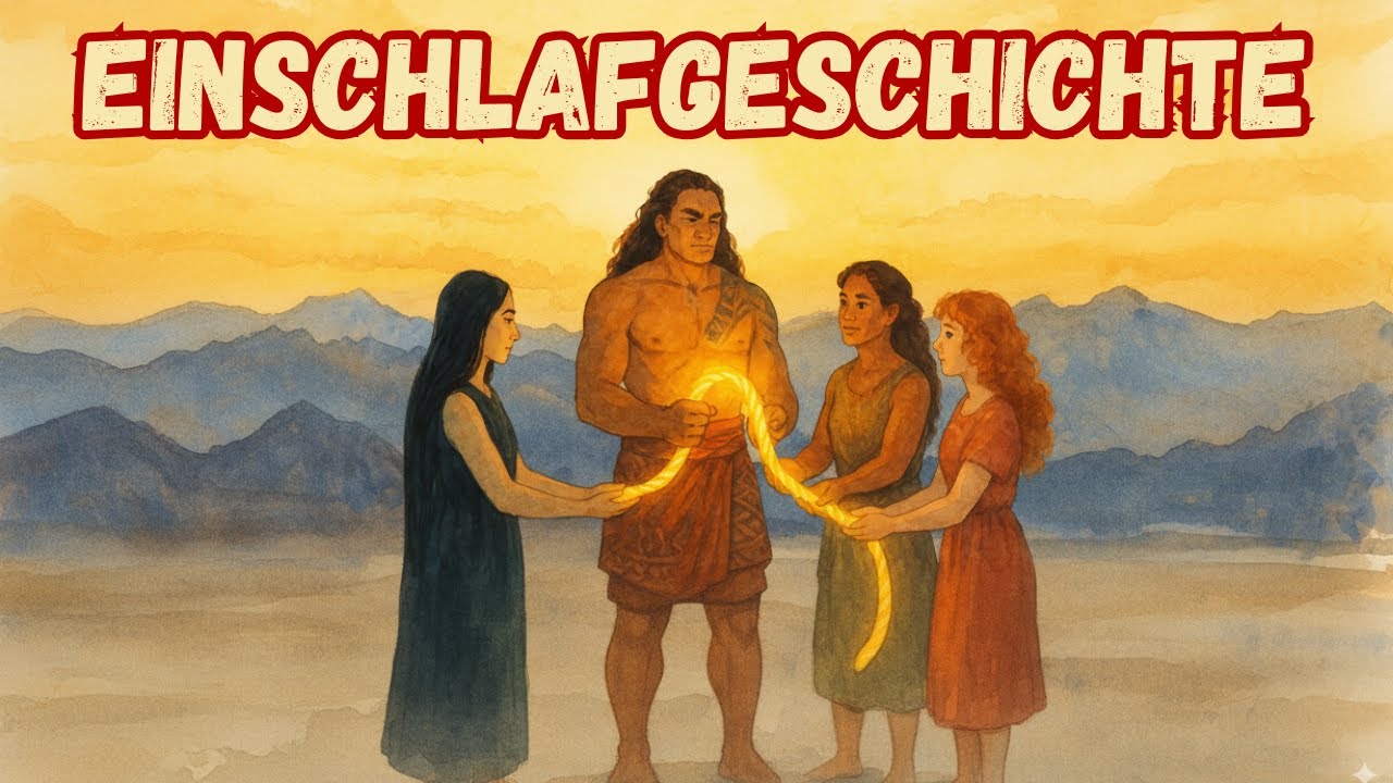 Märchen zum Einschlafen: Die Legende von Maui und dem goldenen Seil  ⭐️ Sage aus Hawaii
