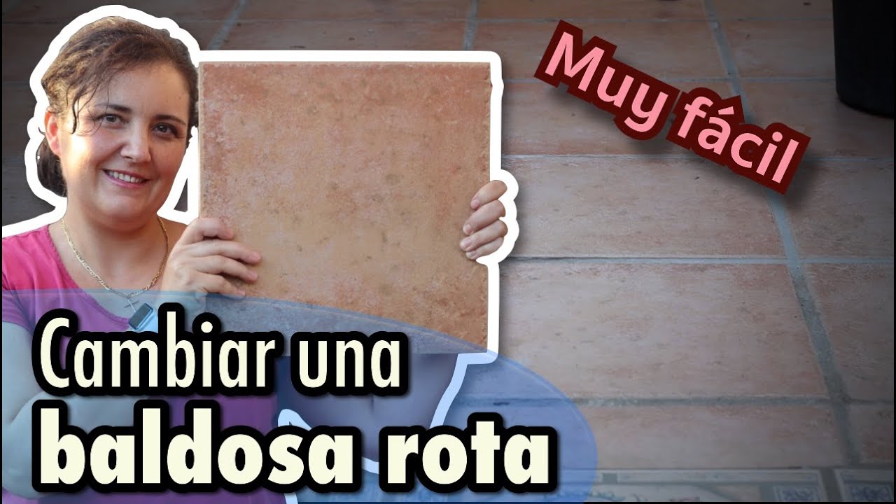 Cómo cambiar una baldosa rota del patio