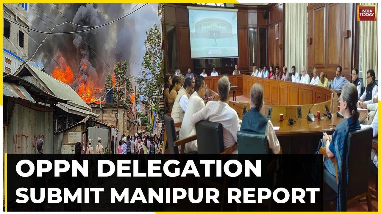 Parliament Storm: Opposition Delegation Submit Manipur Report  | &lsquo;INDIA&rsquo; Alliance Meet In Parliament