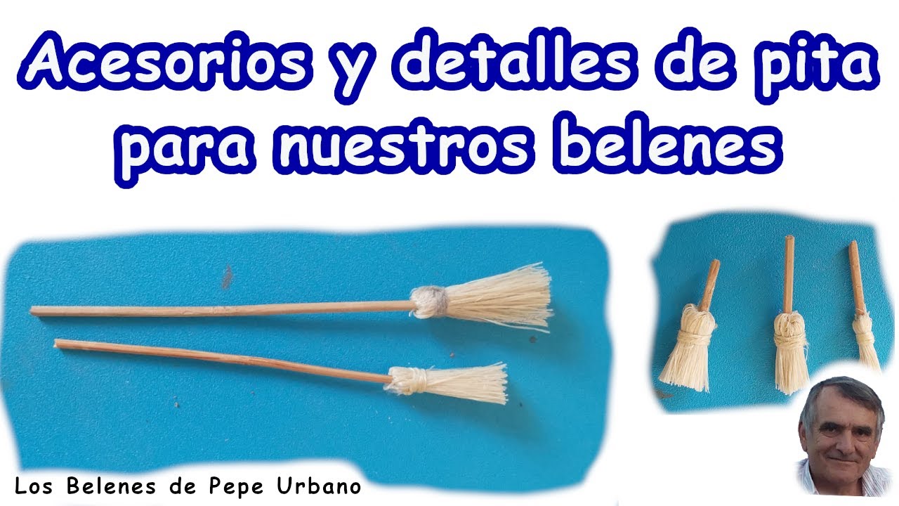 Acesorios y detalles de pita para nuestros belernes.