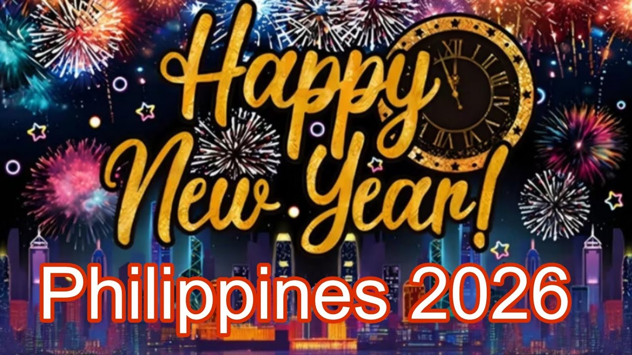 2026 NEW YEAR FIREWORKS IN CAVITE,PHILIPPINES-ATOM DRONE SHOT