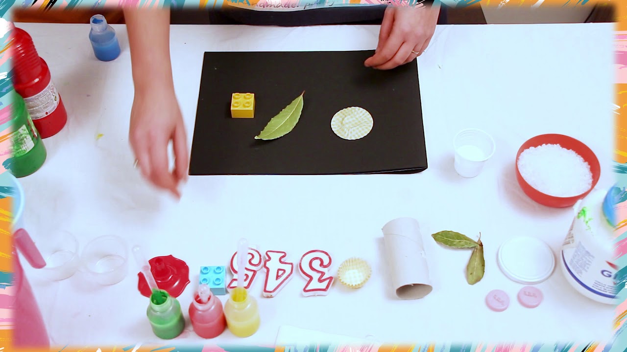 Bimbi Creativi - Pittura con il sale