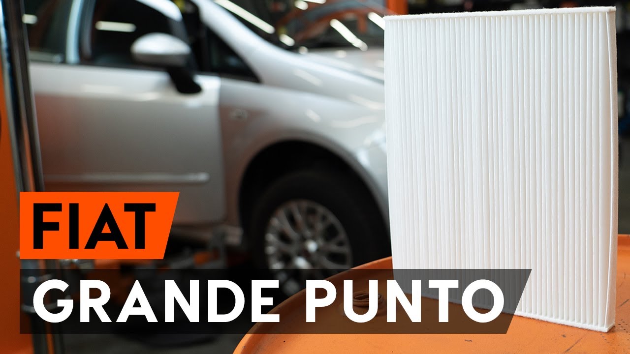 Come sostituire filtro antipolline / filtro abitacolo su FIAT PUNTO 199 [VIDEO TUTORIAL DI AUTODOC]