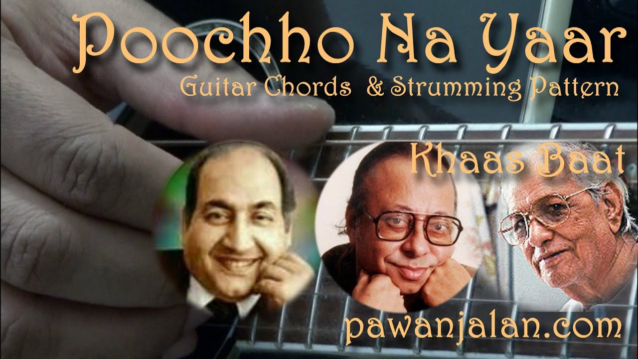 Poochho Na Yaar | Guitar Chords | Strumming Pattern | Khaas Baat | Pawan