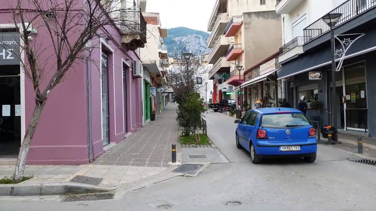 Livadia Greece - walking tour Dec 2020