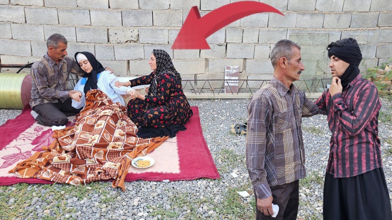 Mustafa's secret plan to meet Khadija: a daughter in her father's arms