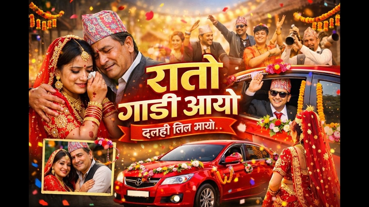 रातो गाडी आयो new nepali song official दुलही लिन आयो | Emotional Nepali Wedding Song 2026