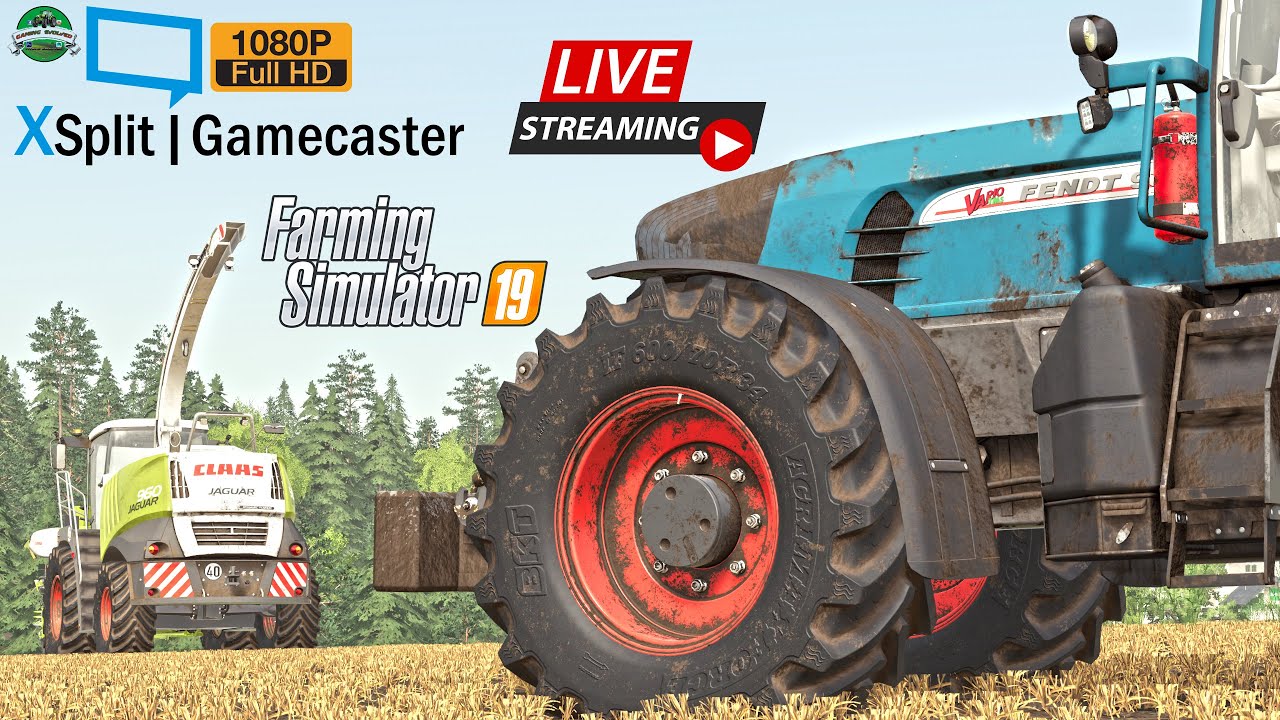 Farming Simulator 19 | LIVE Streaming  Geiselsberg #19 | by #Gaming Evolved 1080p