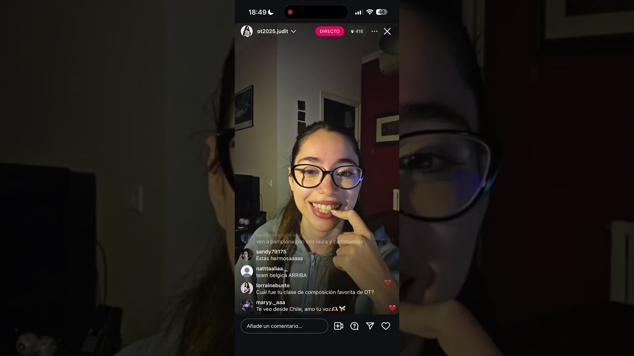 Directo Instagram Judit 2 Enero 2026 OT 2025