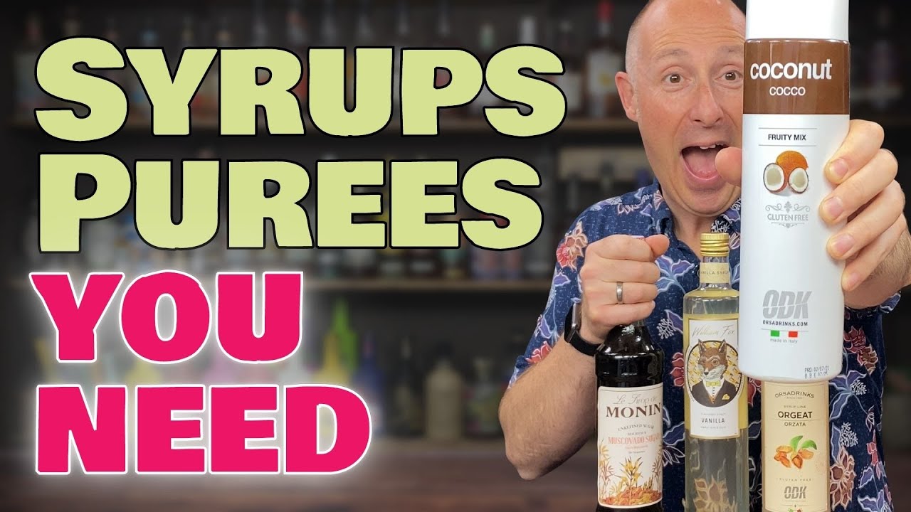 The Syrups & Purees YOU NEED for Rum Cocktails (Ep7)
