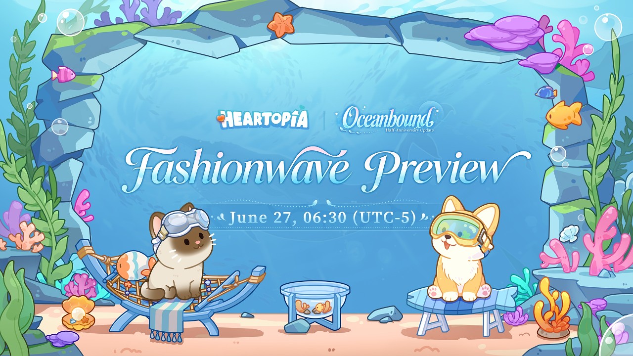 🪸Heartopia Half-Anniversary Version Preview Special: Oceanbound🪼