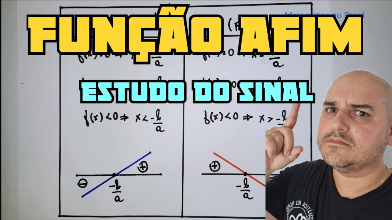 Função Afim 11: Estudo do Sinal da Função Afim