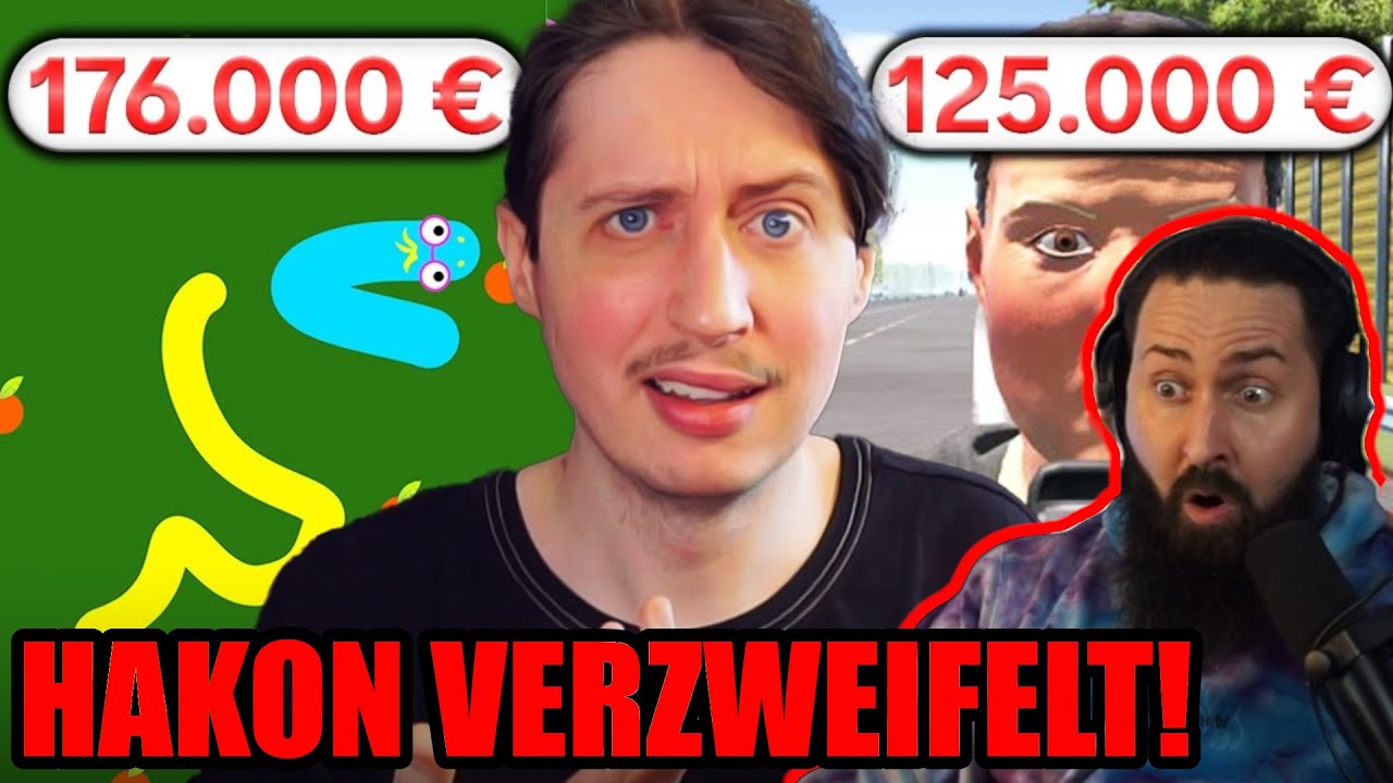 DIESE skurrilen Spiele wurden von DEUTSCHLAND gefördert! - Hakon reagiert fassungslos auf @kegyyy