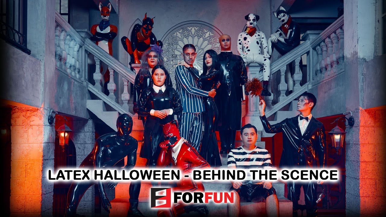 LATEX HALLOWEEN 🎃 - Behind The Scenes