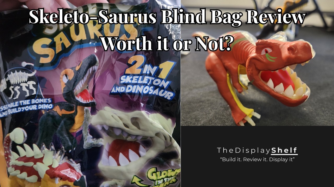 Skeleto Saurus Blind Bag Review