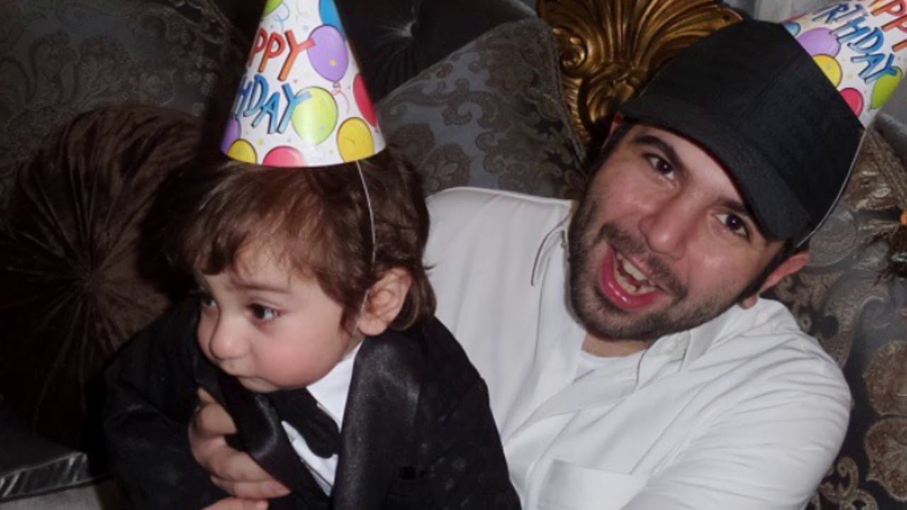 الامير عبدالله بن سعد بن عبدالعزيز ال سعود و زوجته منى امرشا وأبنائهم