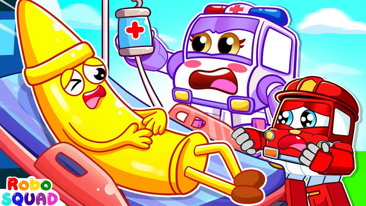 Boo Boo Song | Let's Go to the Crayon Hospital | Nursery Rhymes & Kids Songs | RoboSquad
