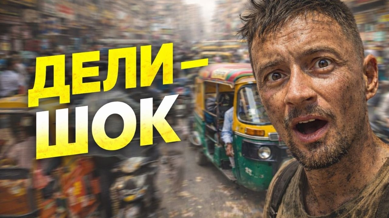Дели самый безумный город Индии ч.1