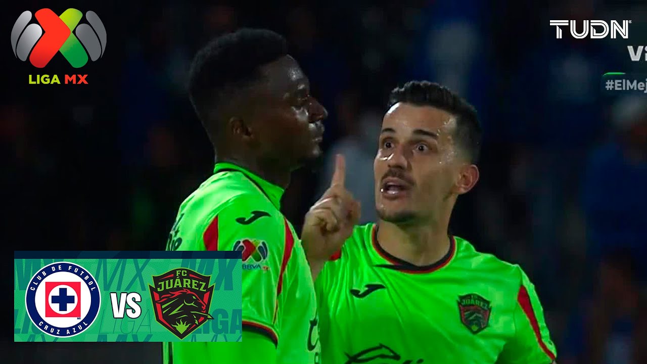 ¡Bronca entre jugadores de BRAVOS! - Cruz Azul 3-2 Juárez | Liga MX - Jornada 9 Apertura 2025 | TUDN