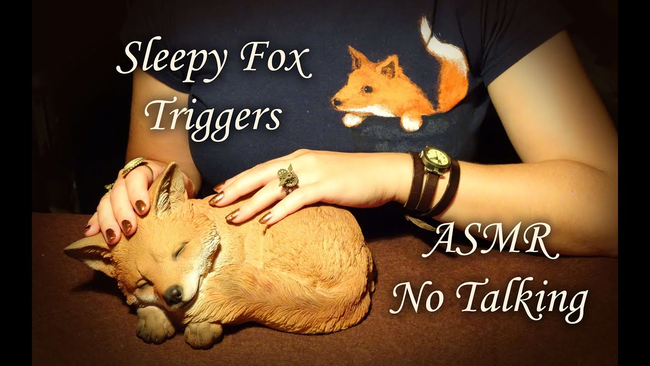 ASMR - Sleepy Fox Triggers - 1H - No Talking