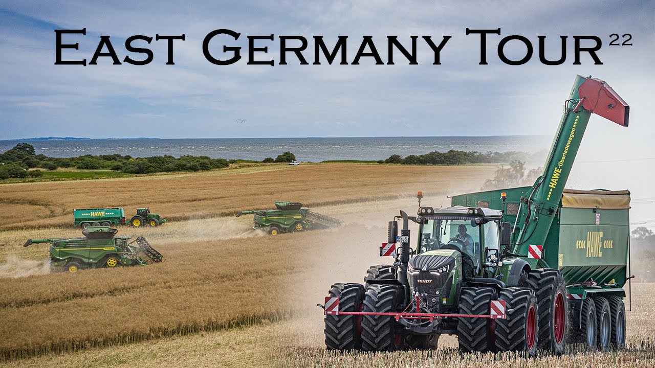 Erntezeit an der Ostsee! - EAST GERMANY TOUR 22 - Ernte XXL  ▶ Agriculture Germanyy