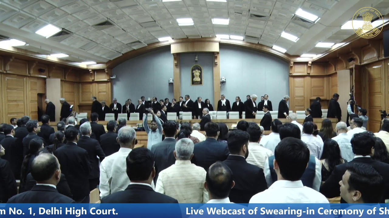 Swearing-in Ceremony of Hon’ble Judges of Delhi High Court on 24/Jul/2025 at 10:00 AM.
