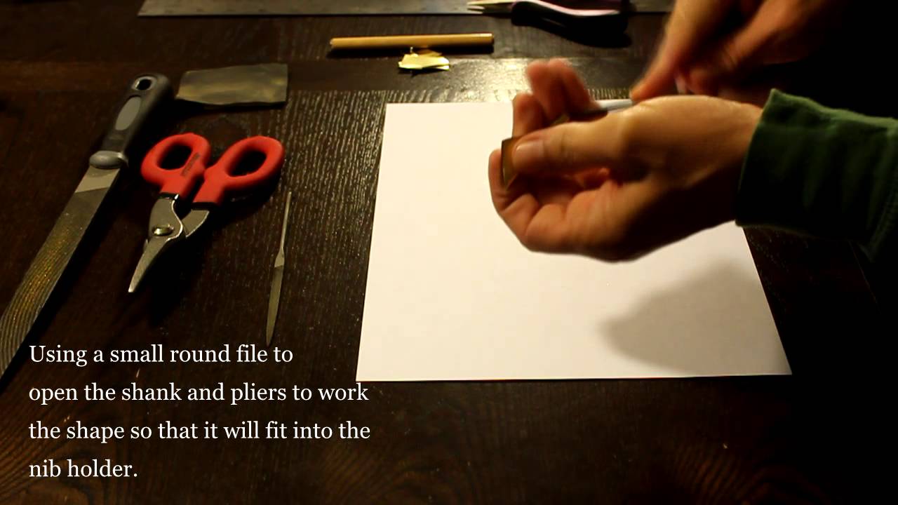 How To Make a Brass Folded Pen