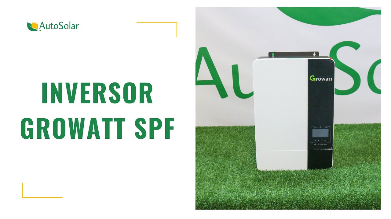 Inversor cargador Growatt SPF 3,5kW y 5kW | AutoSolar