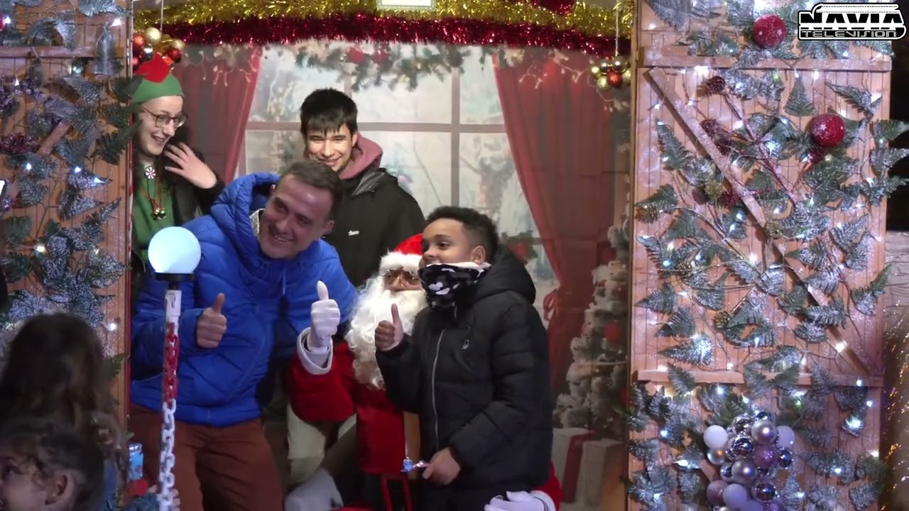 VISITA DE PAPA NOEL A LA LOCALIDAD DE PUERTO DE VEGA 2024