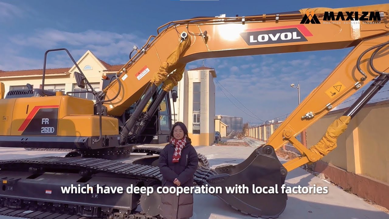 A Comprehensive Description Of The LOVOL FR260D Excavator