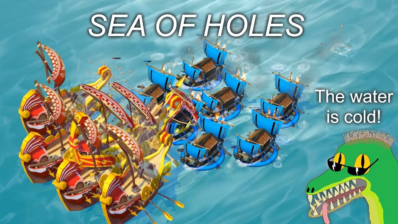 Legendary The Sea of Holes - Greeks - Age of Empires Online Project Celeste