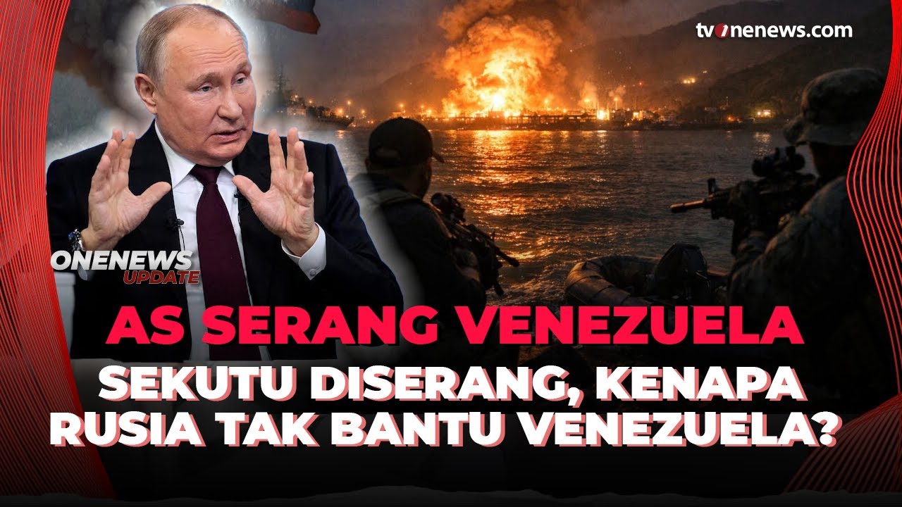 Tak Pasang Badan, Kemana Rusia Saat AS Serang Venezuela & Tangkap Maduro? | OneNews Update