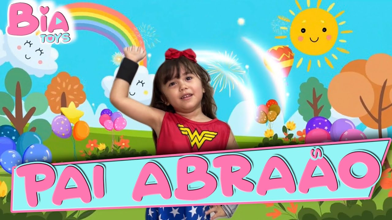 PAI ABRAÃO TEM MUITOS FILHOS | Coreografia Infantil Bia Toys | Música Pai Abraão | Pai da Fé