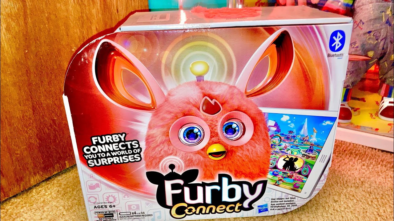Furby Connect Orange Color - Unboxing Hasbro (2016) In 2023