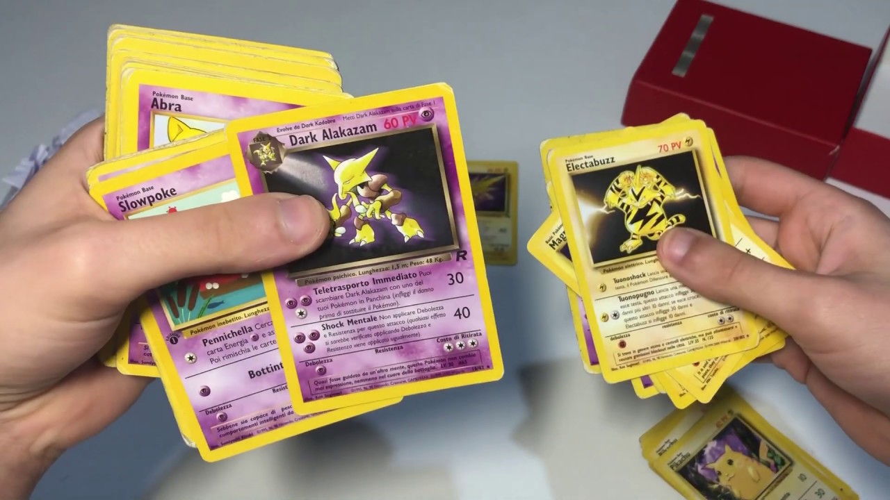 NUOVI ARRIVI: Carte Pokémon del Set Base, anche PRIMA EDIZIONE!